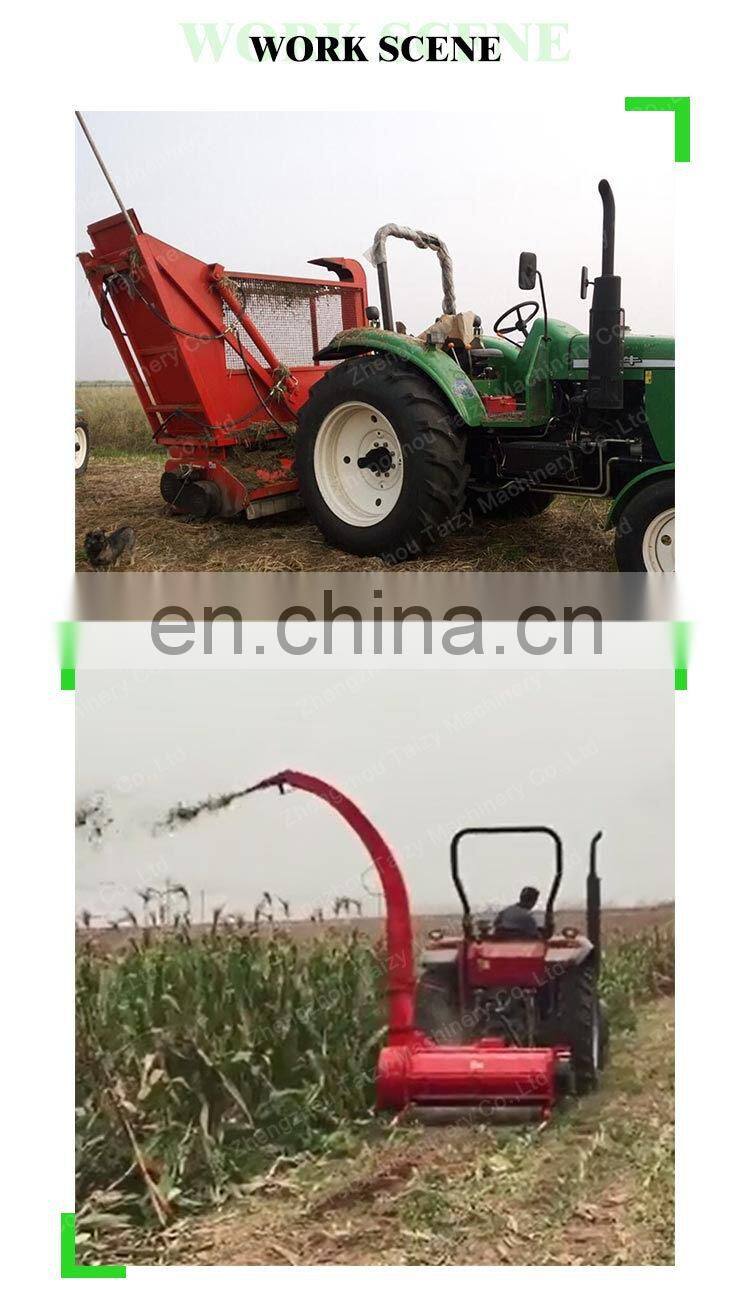 collector forage harvester grass cutter tractor corn stalk chopper