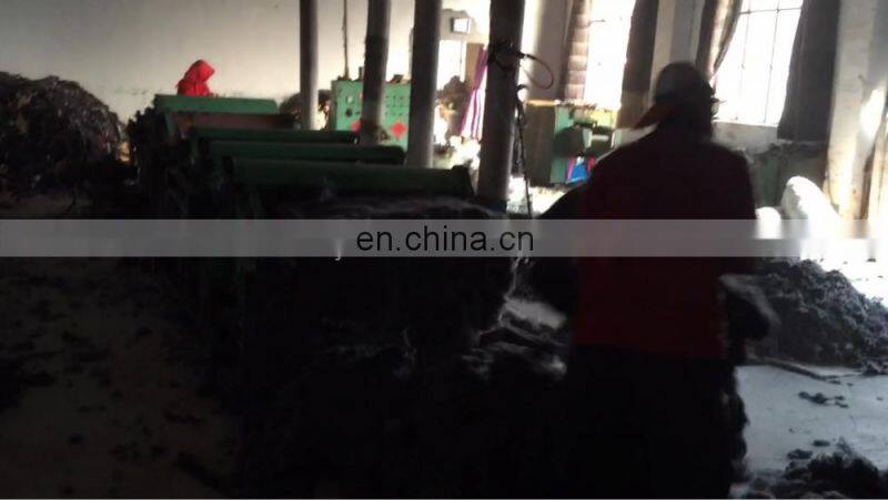 Low noise textile industry use cotton fiber wool opener machine for sale