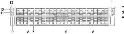 Professional Server supplier HUAWEI RH2288H V3 2U fusion storage system server with GE ports