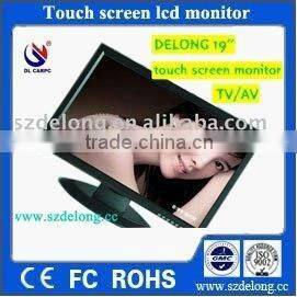 Hot Sales Bulk 19Inch TFT Monitor With HDMI/AV Input LCD Monitor 12 Volt