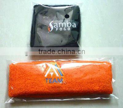 custom knitted promotional jacquard sport wristbands