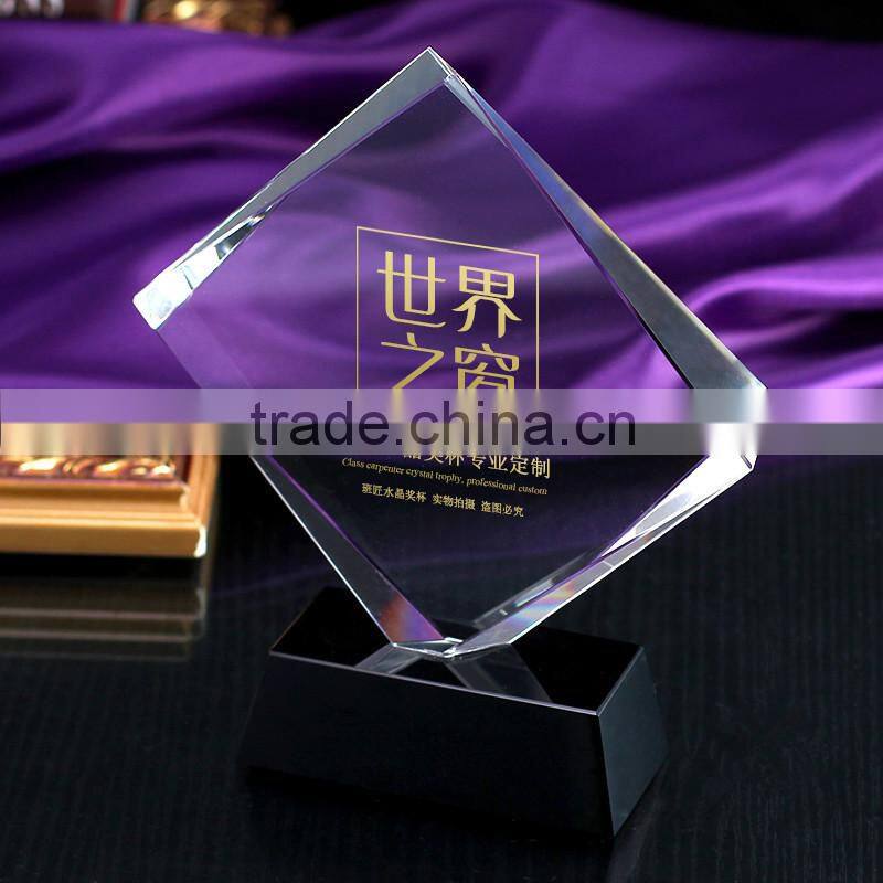 crystal trophy award for sport Competition