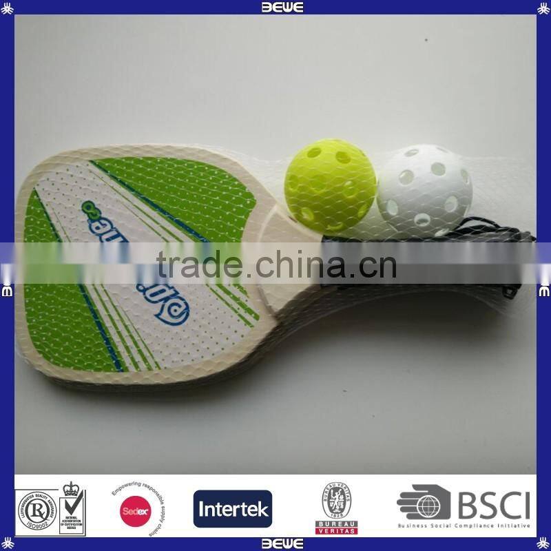 customized wooden pickeball paddle for promotion