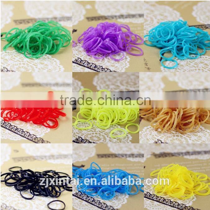2015 Multi Famous Fluorescent Silicone Rubber BandsFor DIY