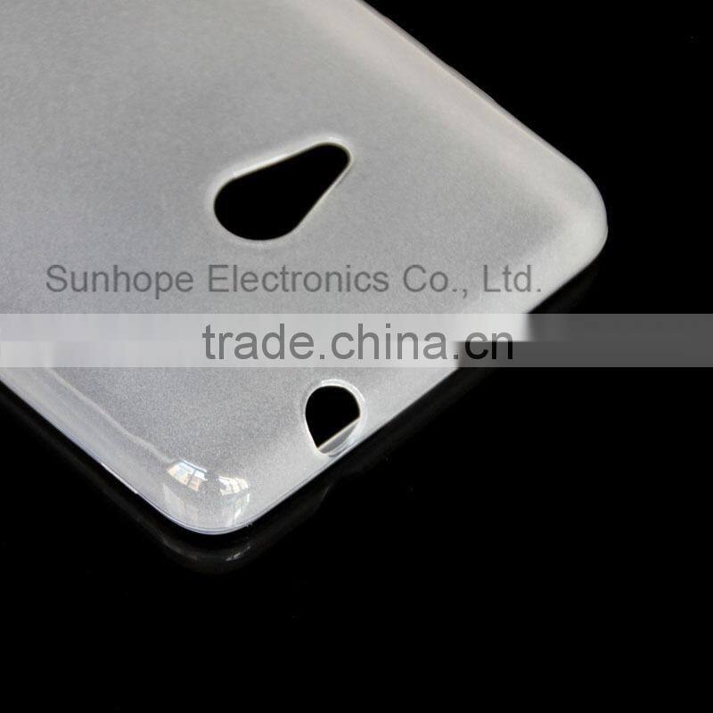 Cheap wholesale smooth soft TPU jelly mobile cell phone shell for Nokia for Lumia 535 case
