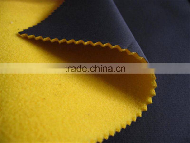Waterproof stretch fabric 4 way stretch suede satin fabric