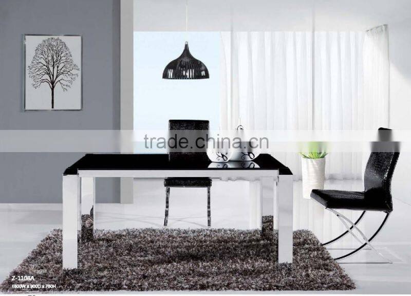 Factory made stainless steel rectangular table