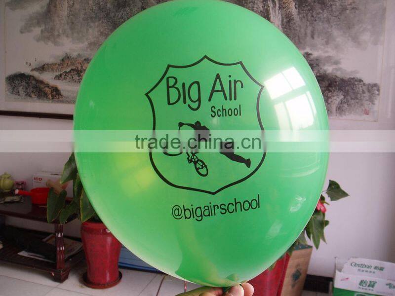 round latex balloon