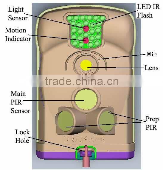 Ltl Acorn 6210MM HD antenna Hunting Game Cameras with GSM GPRS
