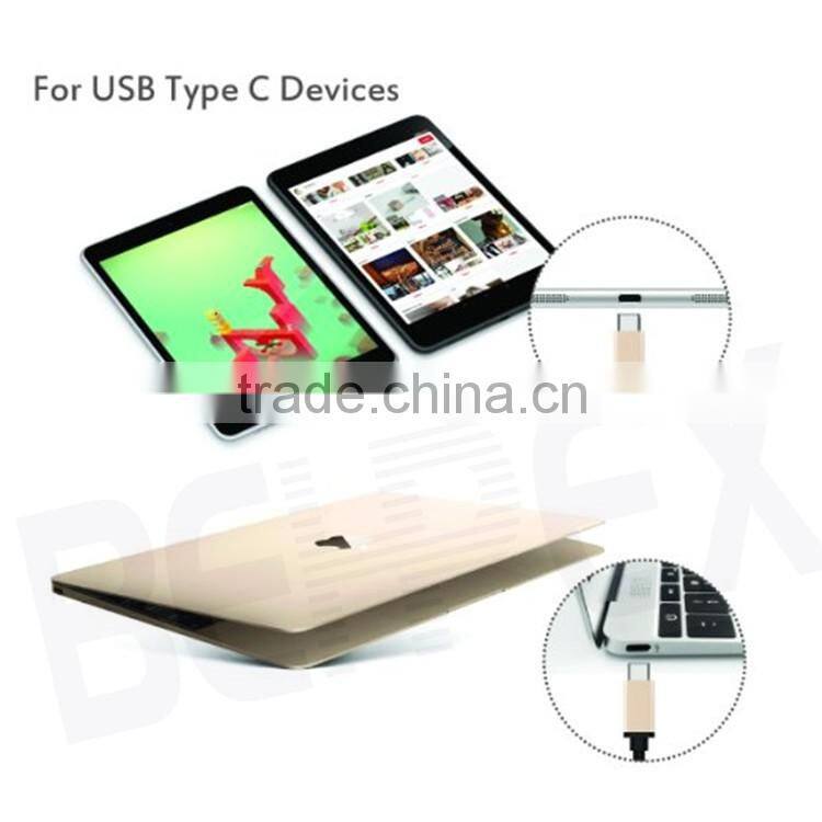 Nylon Moblie USB 3.0 Type C Transfer Data Cable for Mackbook