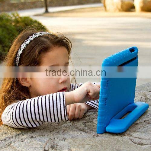 Soft EVA Foam Kids Child Proof Hot Pink Kickstand Case for iPad mini