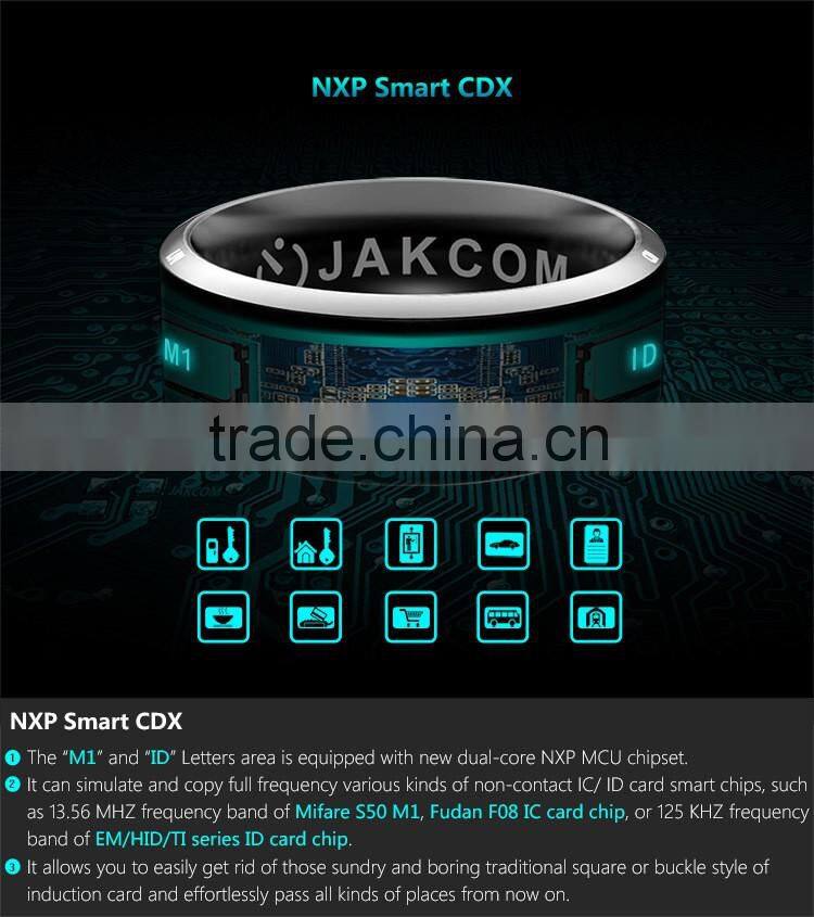 Titanium and healthy magnet nfc smart ring for smart phone (Android & Windows phone)