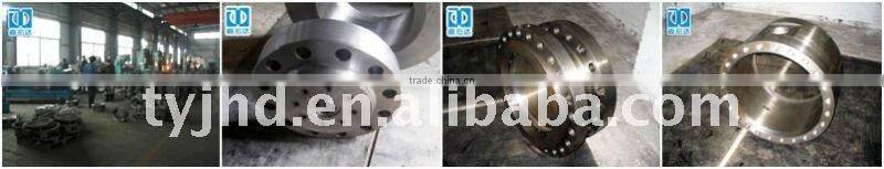 Railway transportation seamless roll ring of free forging