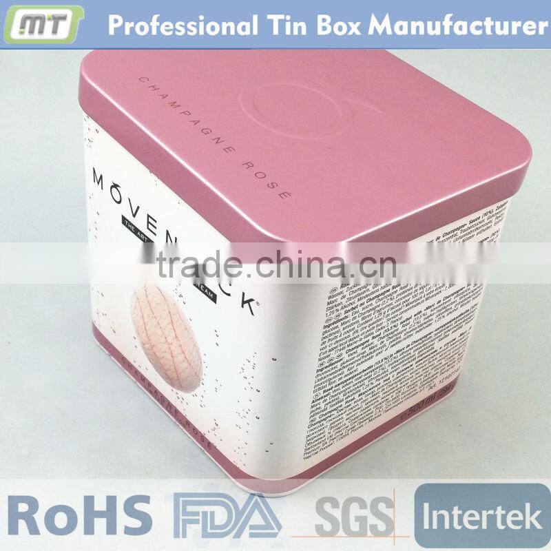 square cookie tin box price
