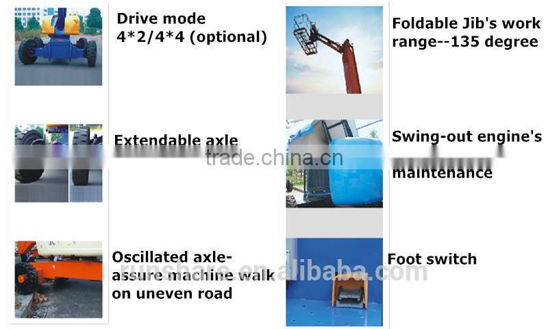 top sale ! 32m diesel skylift with Cummins engine