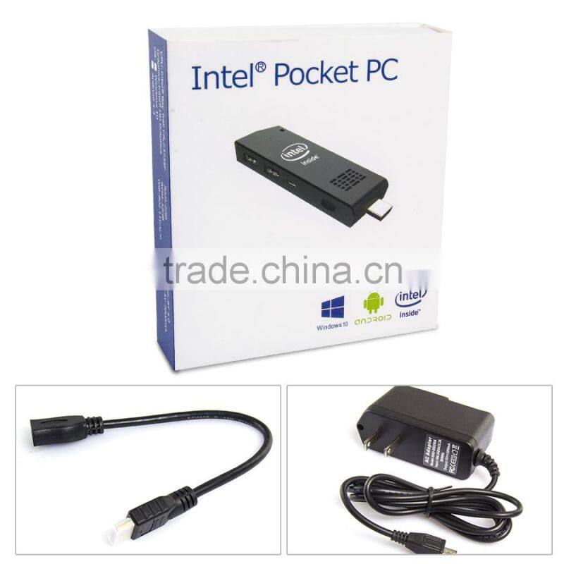 Wholesale Vensmile W5 android tv magic stick 2+16GB W5 OS intel mini pc W5 tv magic stick