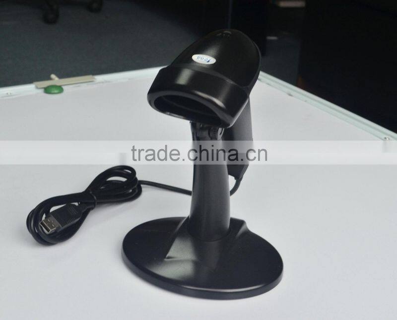 Supermarket use barcode scanner with display