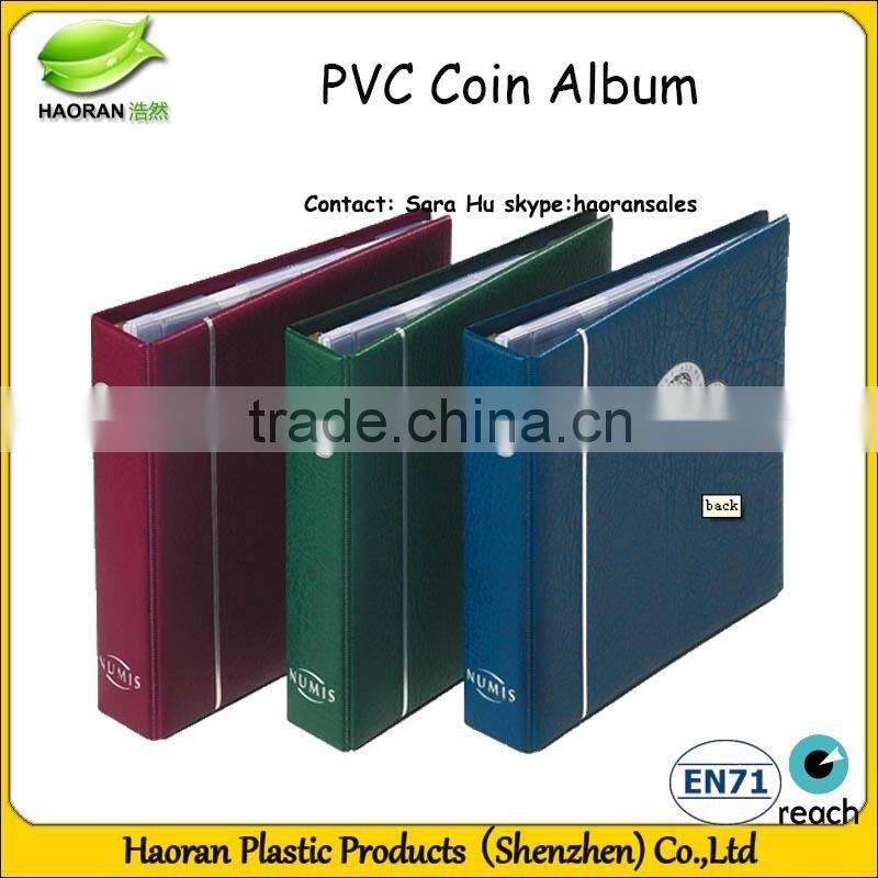 Popular souvenir penny album PVC
