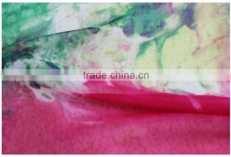Chiffon Flower,colorful flower for dress flower design printed chiffon fabric
