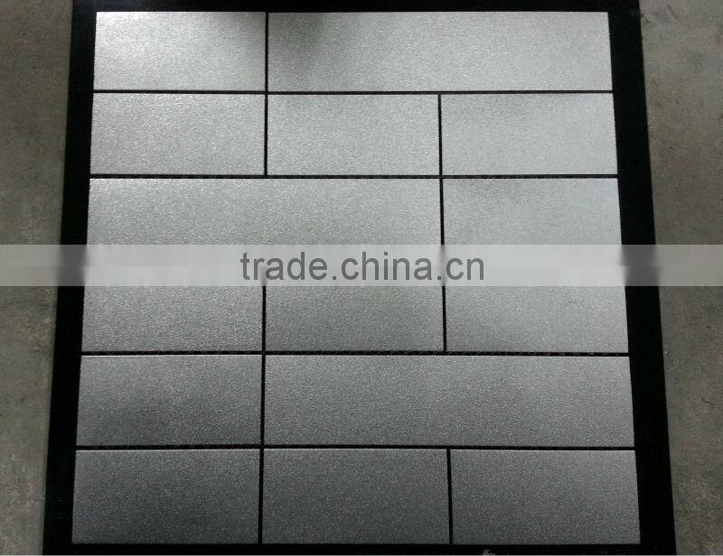 100x200 square edge aluminium tile 4'' x8'' aluminium tile