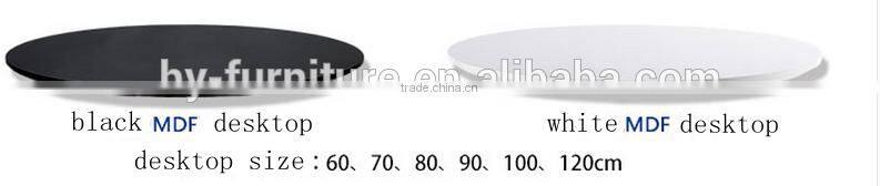 Modern living room furniture PP Plastic Table with Wooden Legs