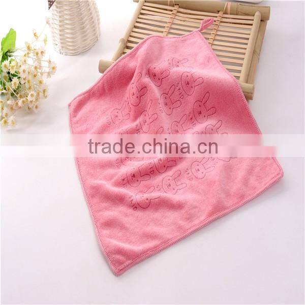 Hot Towel Good Quality Microfiber Sanding Printing Hand Face Square Towel 6087 Wendy Brand Made in China Gaoyang Town