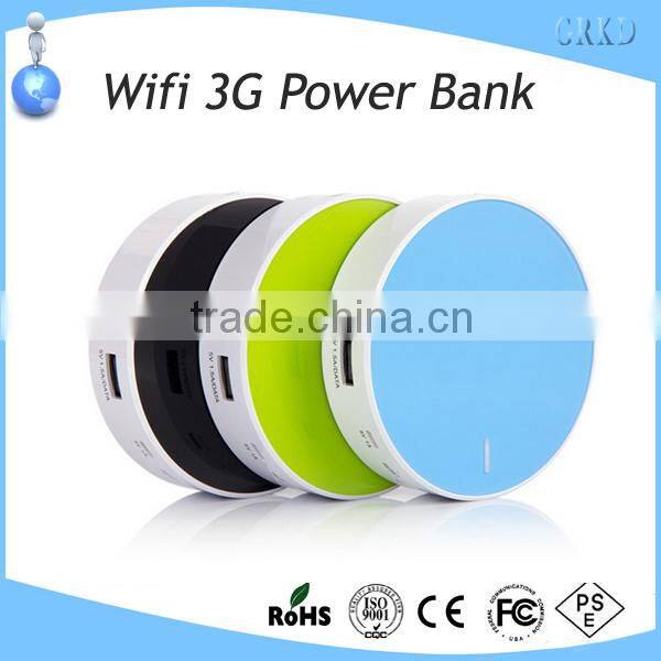 High Capacity Mobile Charger wifi 3G power bank