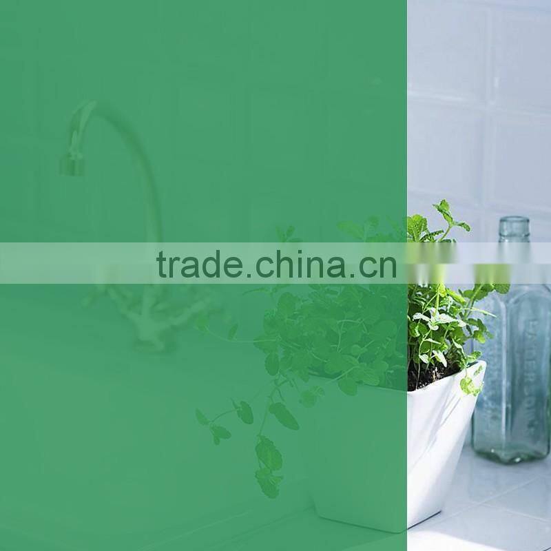 Transparent light green color decorative film for home /office / furniture/kitchen