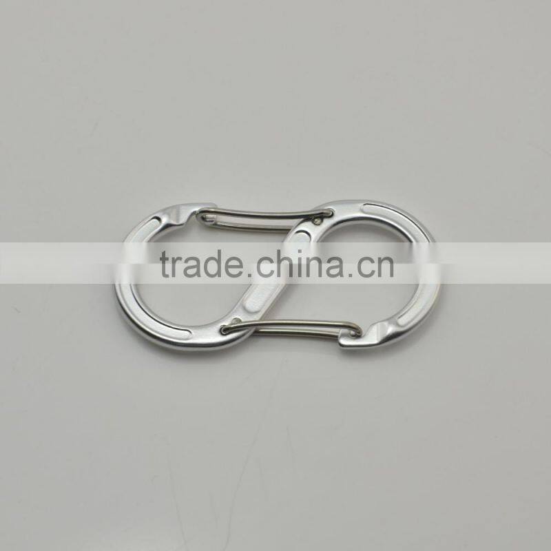 S shape Double Gates Carabiner colored