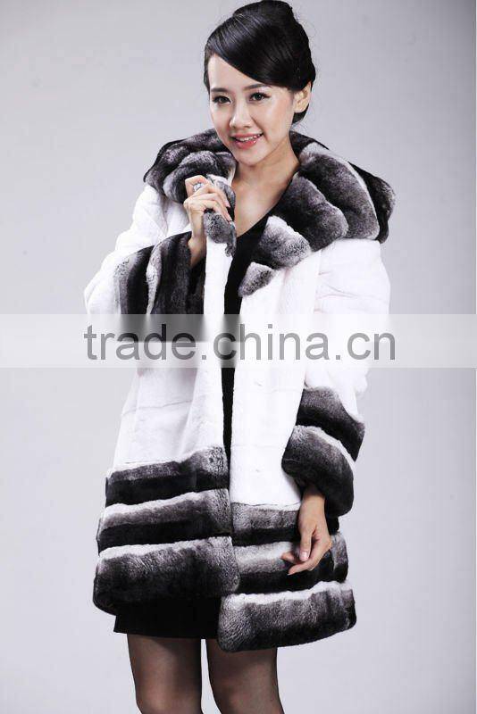 hot sell rex rabbit fur clothing coat