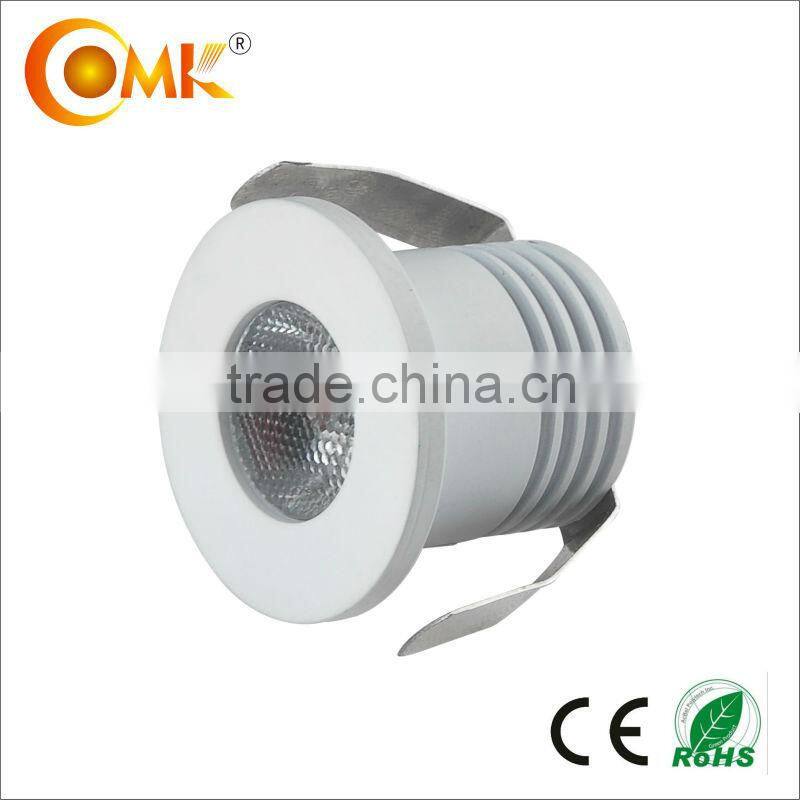 2015 hot selling recessed and mini jewelry showcase lighting with CE RoHS