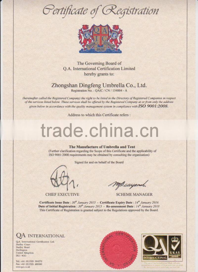 Custom rotation sun beach parasol made in China