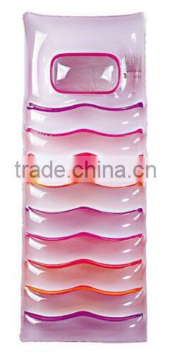 2016 new fashion design hot sell pvc inflatable beach chair