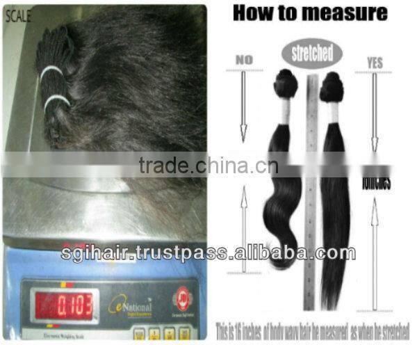 Indian Machine Weft Hair