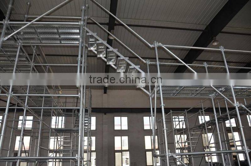 Casted steel Brace end for Ringlock scaffolding system