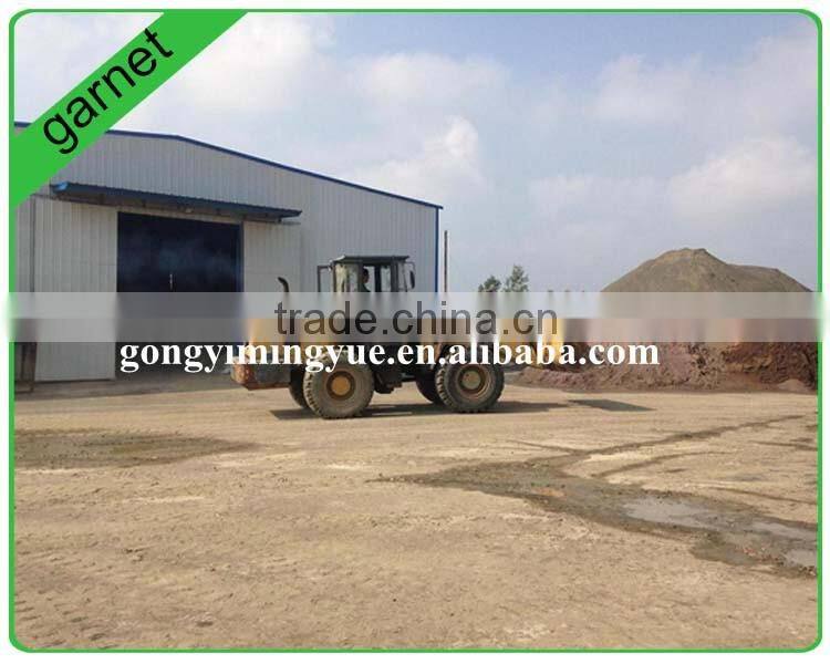 High Performance Sandblasting Material Garnet Sand Price of Abrasive Blasting Grains