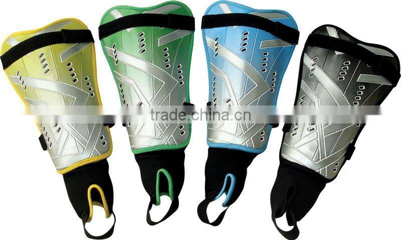 polychrome soccer shin protector