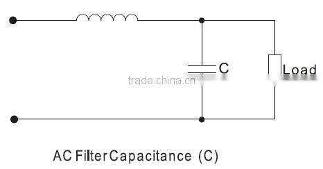 capacitor charging power supply, 20uf 500v UPS ac film capacitor