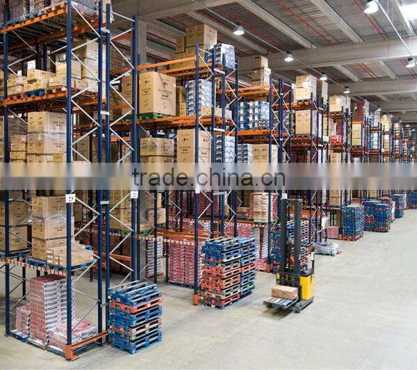 Drive-in shelf Store high volumes economically