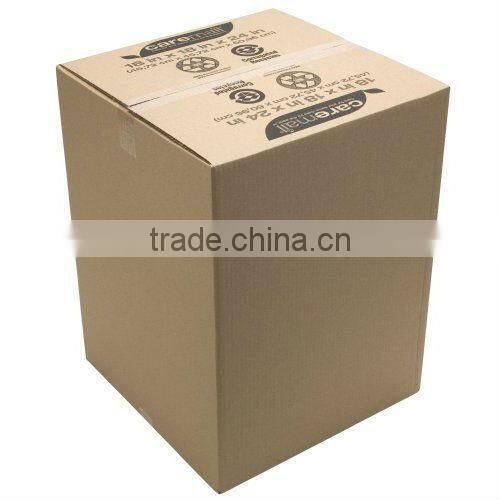 COLORED PRINTED KRAFT SHIPPING CARTON