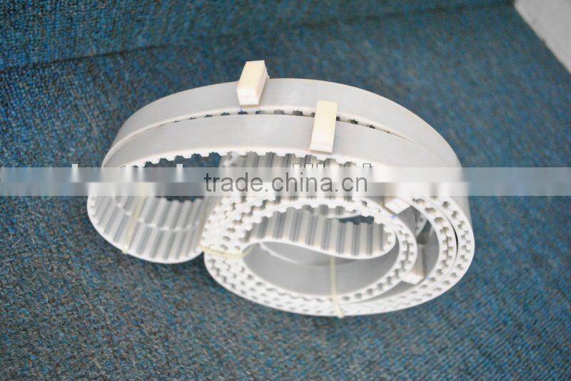 Timing belt with cleats on back