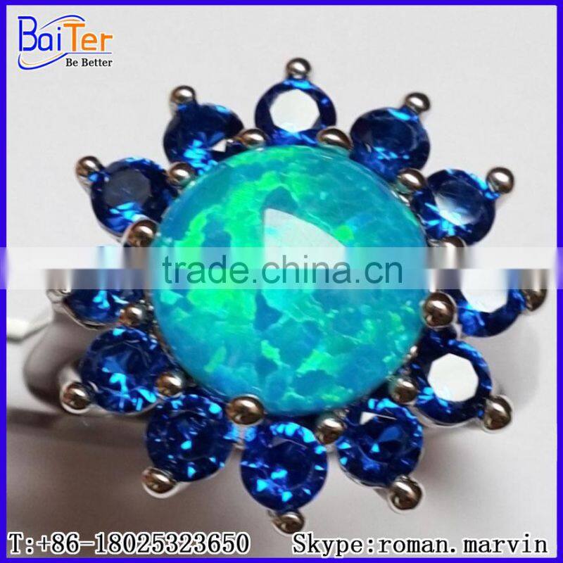 Hot 925 Sterling Silver Young Boy Ring Fake Diamond Ring For Boys