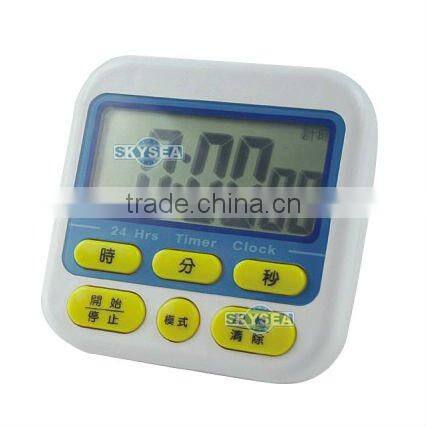 Big display LCD countdown timer and clock