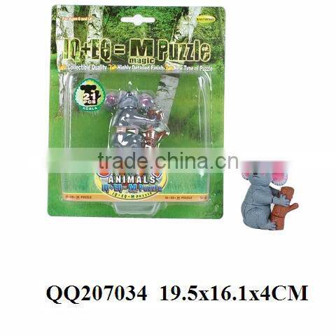 DIY plastic dragon, DIY puzzle animal, DIY toys dragon