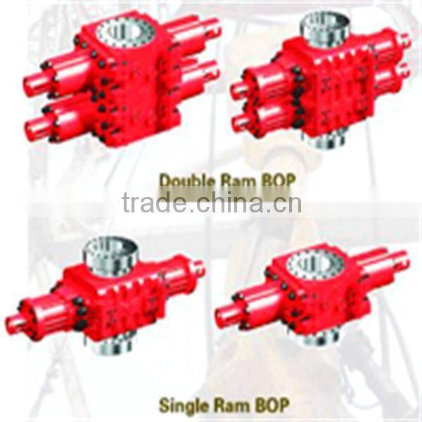 Petroleum Equipment API & ISO Standard Double Ram Type Preventer for Oilfield