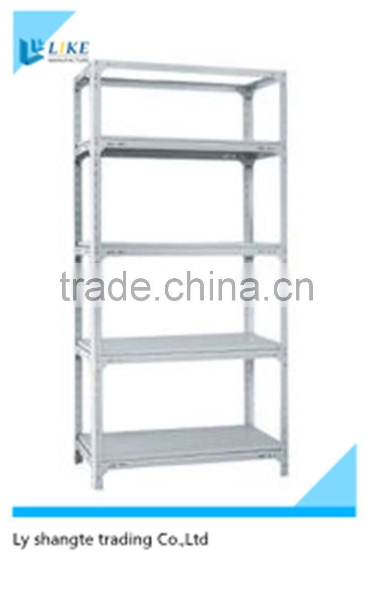 Assembling smart steel storage shelf