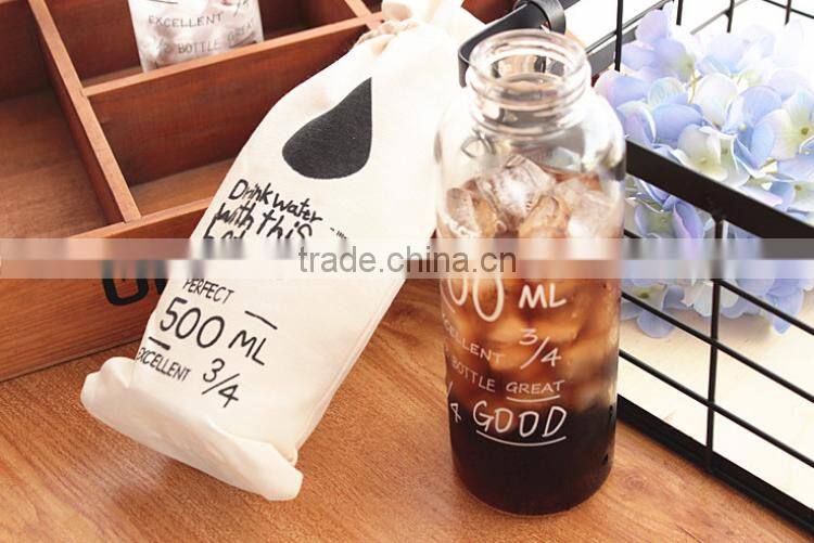 BPA Free Wholesale Summer Water Bottle Glass