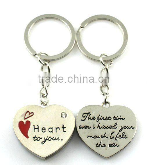 Fashion Sweet Boy And Girl Lovers Keychain