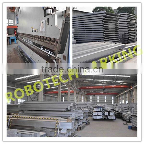 High level shopping plaza parking system