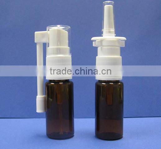 10ml-100ml plastic Pharmaceutical medicine spray bottle for nose